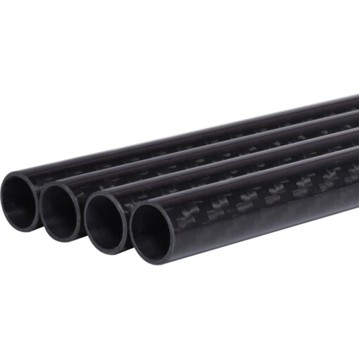 Alphacool Carbon HardTube 13mm 4x 80cm