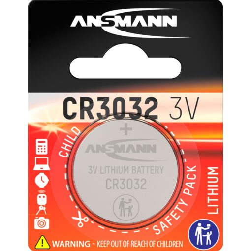 Ansmann Lithium Knopfzelle CR3032