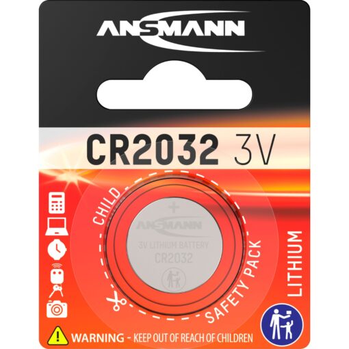 Ansmann Lithium Knopfzelle CR-2032