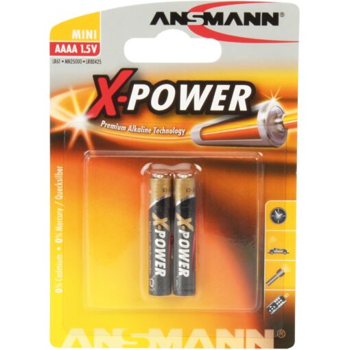 Ansmann X-Power Alkaline Batterie Mini AAAA / LR08