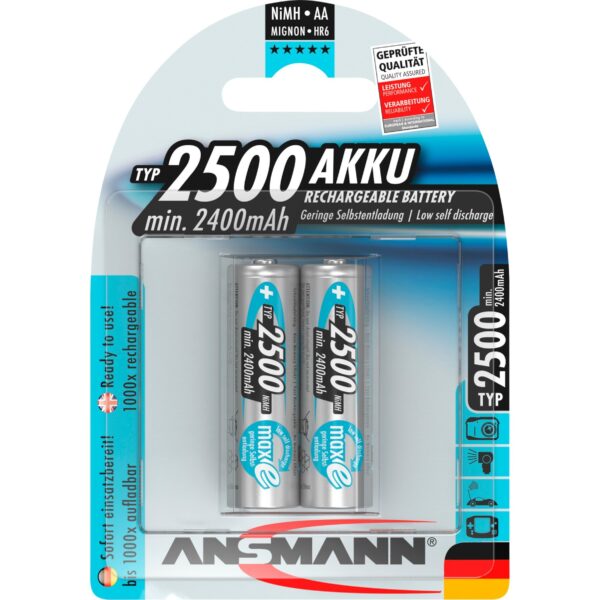 Ansmann maxE 2500mAh NiMh