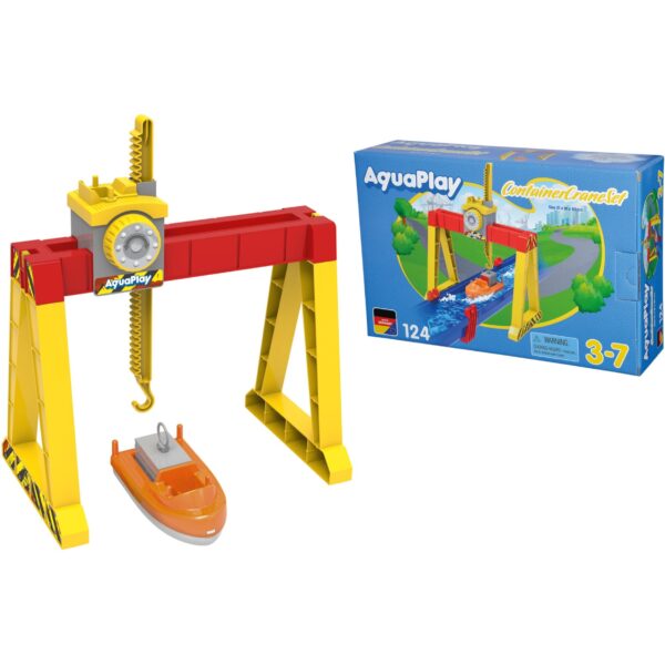 Aquaplay ContainerCrane Set