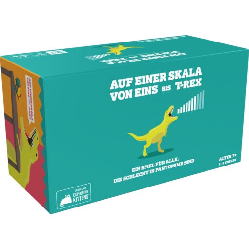 Asmodee Auf einer Skala von Eins bis T-Rex