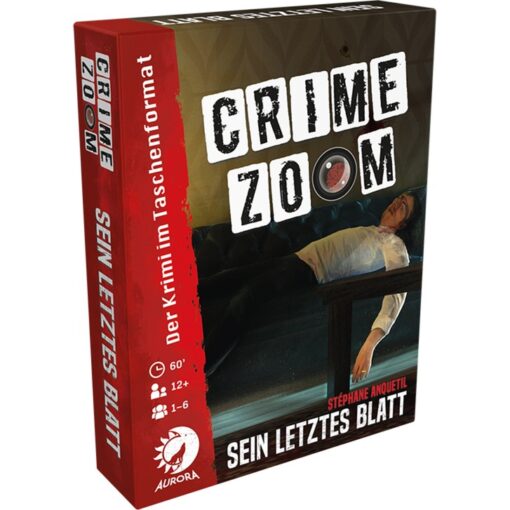 Asmodee Crime Zoom Fall 1: Sein letztes Blatt