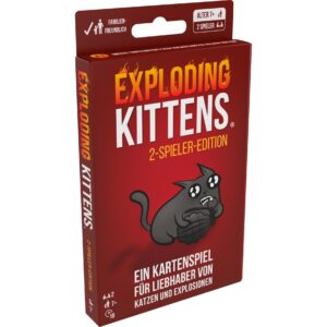 Asmodee Exploding Kittens - 2-Spieler-Edition