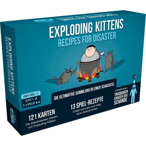 Asmodee Exploding Kittens - Recipes for Disaster