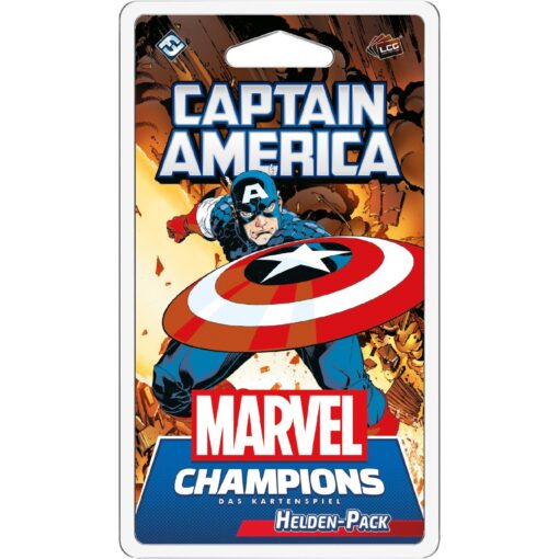 Asmodee Marvel Champions: Das Kartenspiel - Captain America