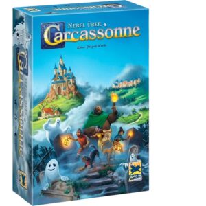 Asmodee Nebel über Carcassonne