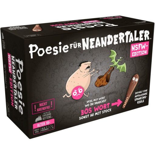 Asmodee Poesie für Neandertaler NSFW-Edition