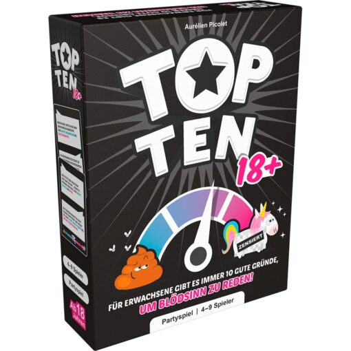 Asmodee Top Ten 18+