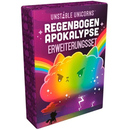 Asmodee Unstable Unicorns - Regenbogen-Apokalypse Erweiterungsset