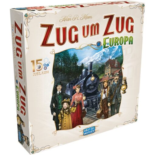 Asmodee Zug um Zug Europa 15 Jahre Edition