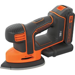 BLACK+DECKER Akku-Dreieckschleifer Mouse BDCDS18