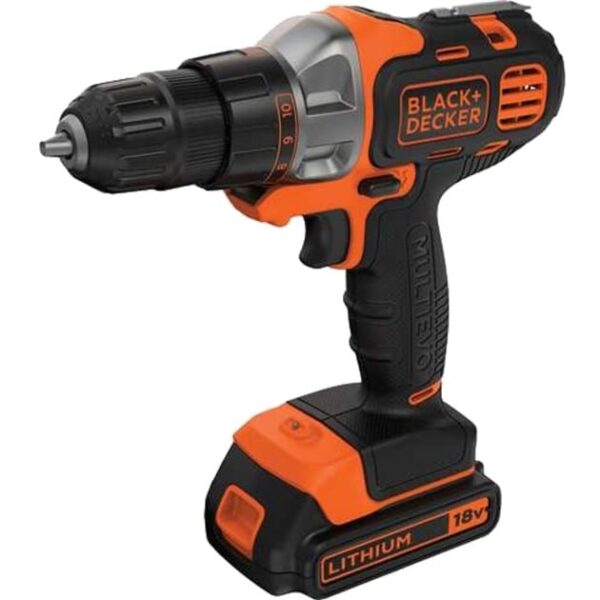 BLACK+DECKER Akku-Multifunktions-Bohrschrauber Multievo MT218K