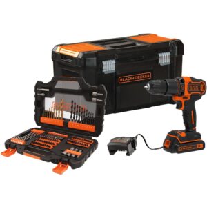 BLACK+DECKER Akku-Schlagbohrschrauber BDCHD18S1KA