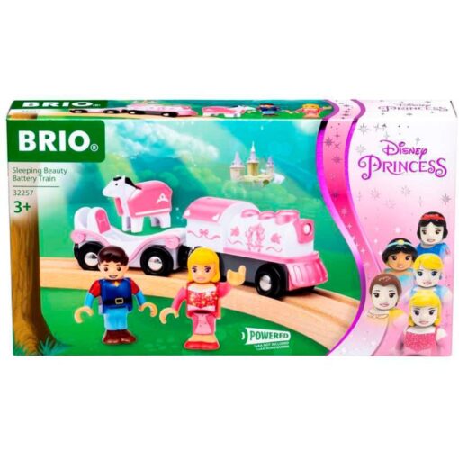 BRIO Disney Princess Dornröschen-Batterielok