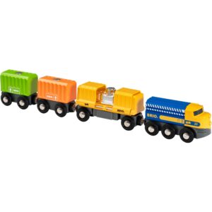 BRIO Güterzug mit drei Waggons