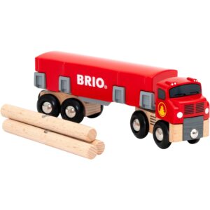 BRIO Holztransporter mit Magnetladung