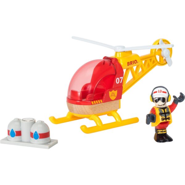 BRIO World Feuerwehr-Hubschrauber