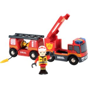 BRIO World Feuerwehr-Leiterfahrzeug