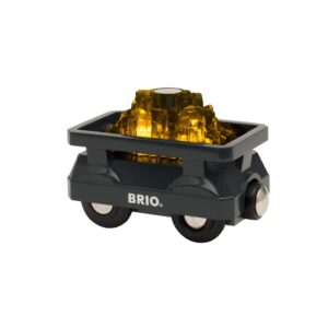 BRIO World Goldwaggon mit Licht