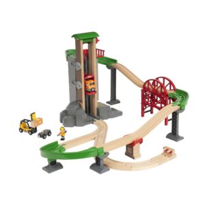 BRIO World Großes Lagerhaus-Set mit Aufzug