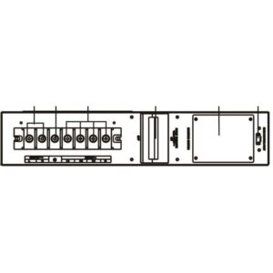 BlueWalker PowerWalker Wartungs-Bypassschalter Terminal block 3/1 MBS 10K