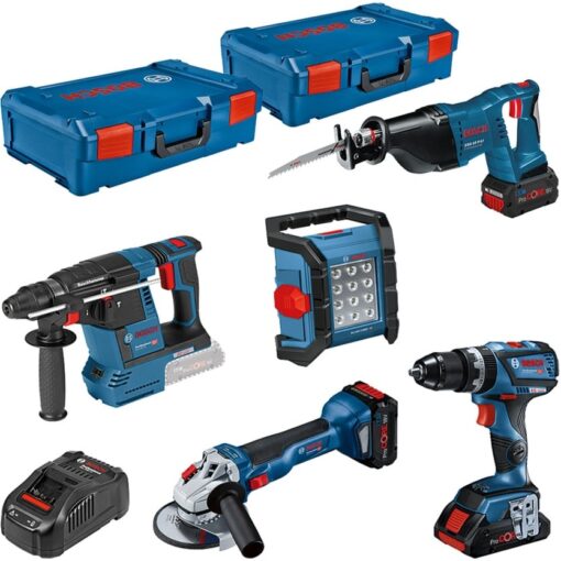 Bosch 5-teiliges 18Volt-Werkzeug-Set