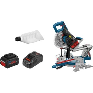 Bosch Akku-Kapp-und Gehrungssäge BITURBO GCM 18V-216 Professional