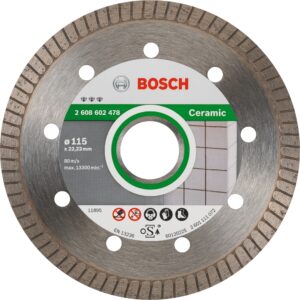 Bosch Diamanttrennscheibe Best for Ceramic Extra Clean Turbo