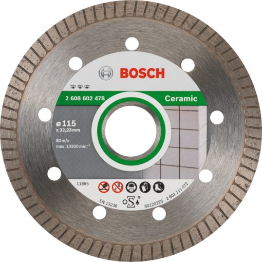 Bosch Diamanttrennscheibe Best for Ceramic Extra Clean Turbo