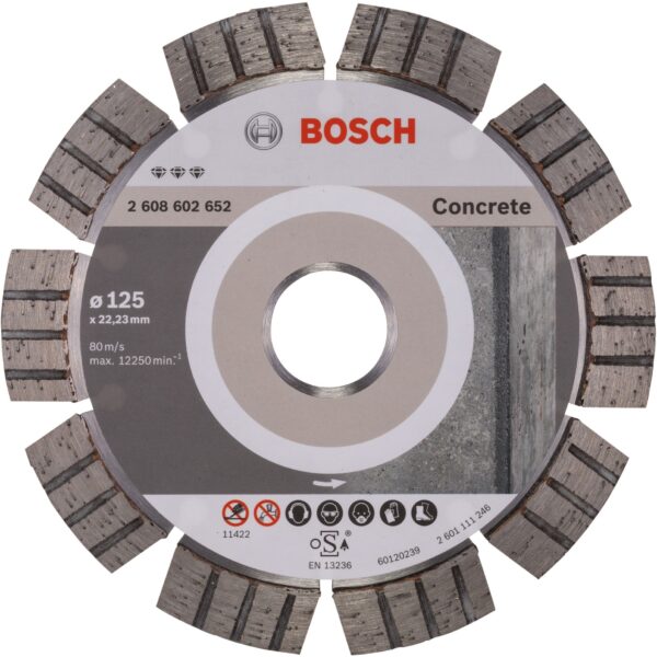 Bosch Diamanttrennscheibe Best for Concrete