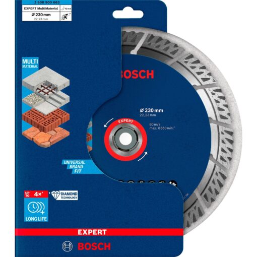 Bosch Diamanttrennscheibe Expert MultiMaterial