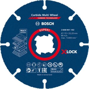 Bosch Expert X-LOCK Carbide MultiWheel Trennscheibe