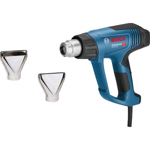 Bosch Heißluftgebläse GHG 23-66 Kit Professional + 2-teilges Zubehör