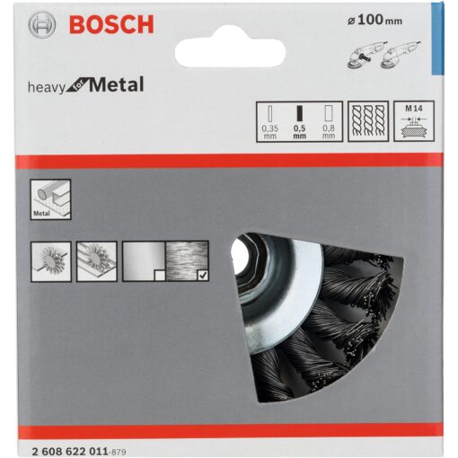 Bosch Kegelbürste Heavy for Metal