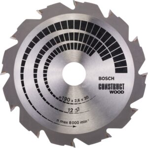 Bosch Kreissägeblatt Construct Wood