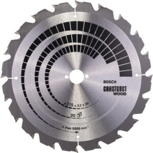 Bosch Kreissägeblatt Construct Wood