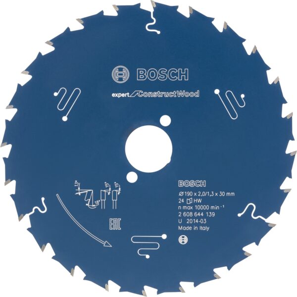 Bosch Kreissägeblatt Expert for Construct Wood