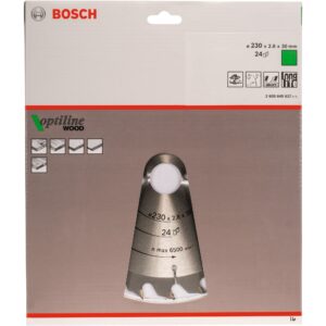 Bosch Kreissägeblatt Optiline Wood