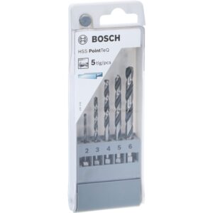 Bosch Spiralbohrer-Satz HSS PointTeQ Hex