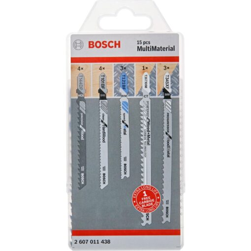 Bosch Stichsägeblatt-Satz MultiMaterial