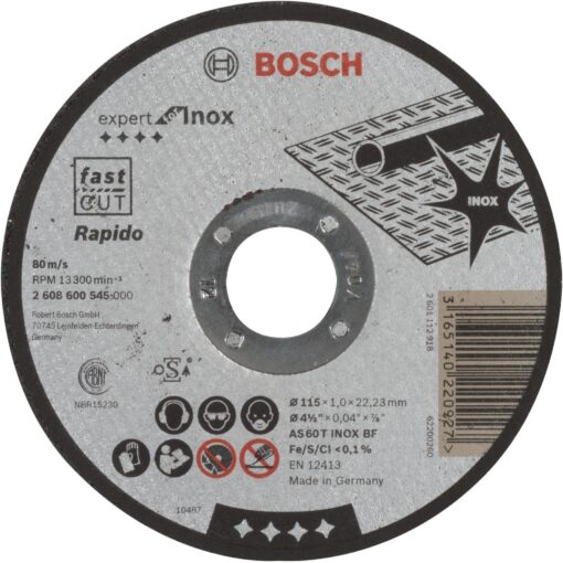 Bosch Trennscheibe Expert for Inox - Rapido