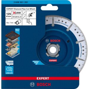 Bosch X-LOCK Diamanttrennscheibe EXPERT Diamond Pipe Cut Wheel