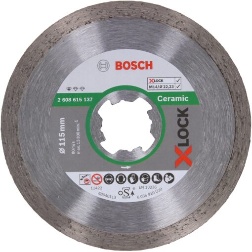 Bosch X-LOCK Diamanttrennscheibe Standard for Ceramic