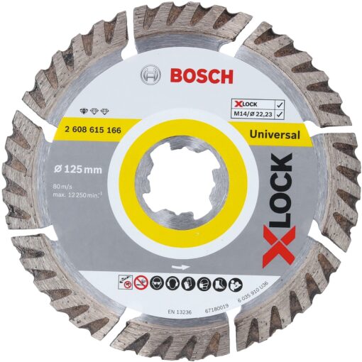 Bosch X-LOCK Diamanttrennscheibe Standard for Universal