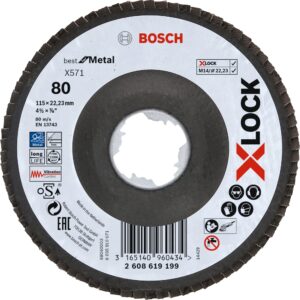 Bosch X-LOCK Fächerscheibe X571 Best for Metal