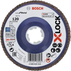 Bosch X-LOCK Fächerscheibe X571 Best for Metal