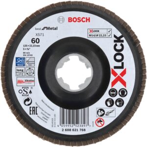 Bosch X-LOCK Fächerscheibe X571 Best for Metal