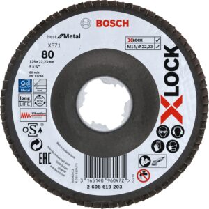 Bosch X-LOCK Fächerscheibe X571 Best for Metal